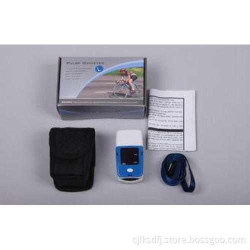 Handheld Fingertip Oxygen Pulse Oximeter For Family , Hospi